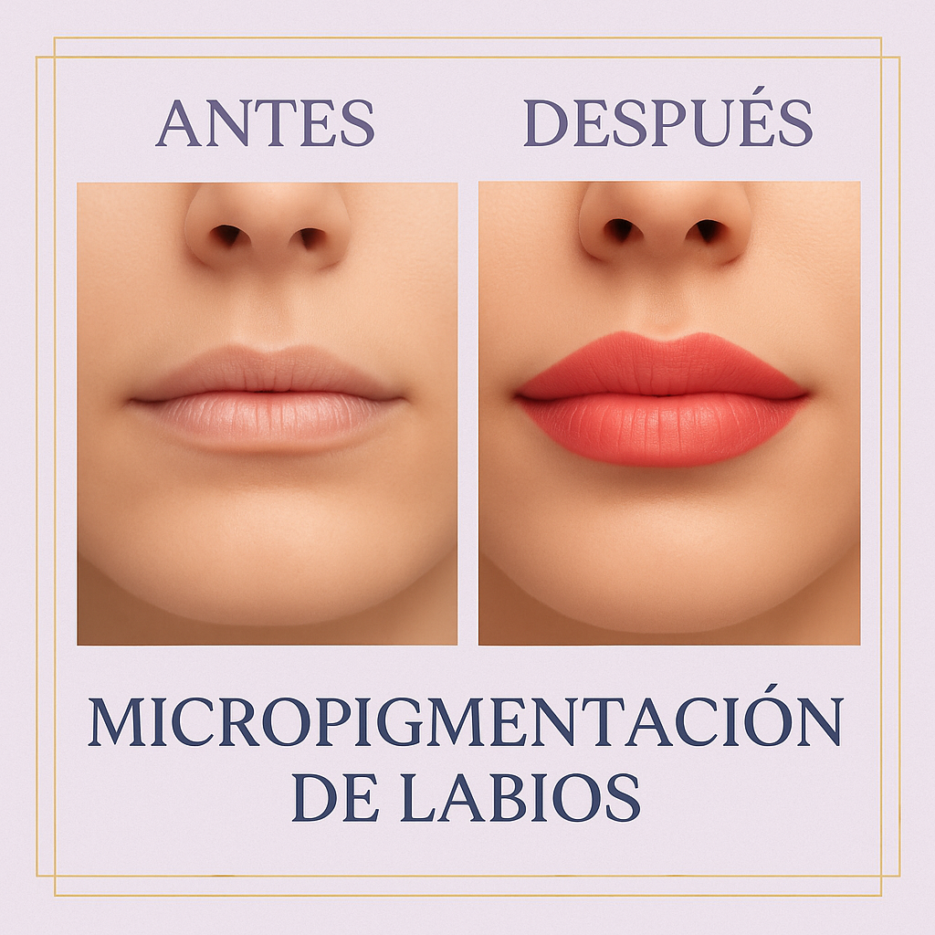 Comparación realista antes / después